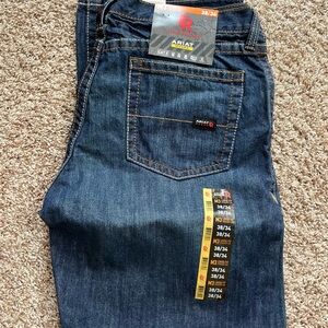 NWT Ariat M3 FR Cat 2 Loose Straight Leg Workwear Flame Resistant Size 38x34